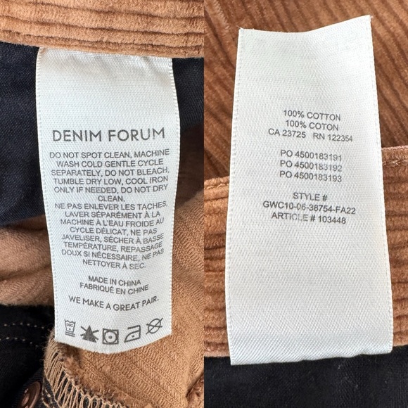 DENIM FORUM • The '90s Joni High Rise Loose 30L in Gold Rush Brown - Picture 10 of 11